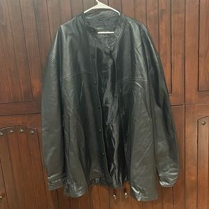 Genuine leather /5x long  jacket